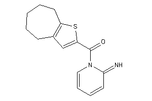 (2-imino-1-pyridyl)-(5,6,7,8-tetrahydro-4H-cyclohepta[b]thiophen-2-yl)methanone