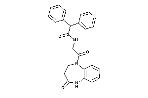 N-[2-keto-2-(4-keto-3,5-dihydro-2H-1,5-benzodiazepin-1-yl)ethyl]-2,2-diphenyl-acetamide