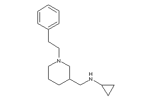 Cyclopropyl-[(1-phenethyl-3-piperidyl)methyl]amine