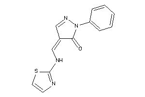 2-phenyl-4-[(thiazol-2-ylamino)methylene]-2-pyrazolin-3-one