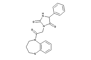 Image of 3-[2-(3,4-dihydro-2H-1,5-benzothiazepin-5-yl)-2-keto-ethyl]-5-phenyl-hydantoin