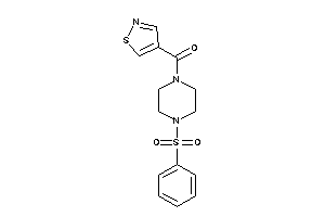 Image of (4-besylpiperazino)-isothiazol-4-yl-methanone