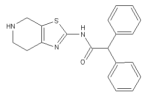Image of 2,2-diphenyl-N-(4,5,6,7-tetrahydrothiazolo[5,4-c]pyridin-2-yl)acetamide
