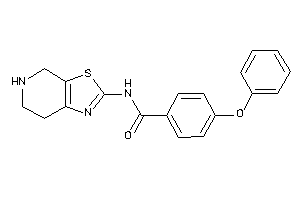 4-phenoxy-N-(4,5,6,7-tetrahydrothiazolo[5,4-c]pyridin-2-yl)benzamide