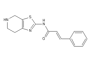 Image of 3-phenyl-N-(4,5,6,7-tetrahydrothiazolo[5,4-c]pyridin-2-yl)acrylamide