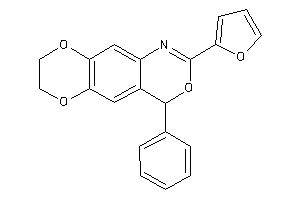 2-(2-furyl)-4-phenyl-7,8-dihydro-4H-[1,4]dioxino[2,3-g][3,1]benzoxazine