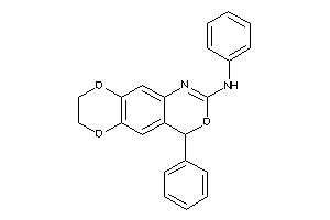 Phenyl-(4-phenyl-7,8-dihydro-4H-[1,4]dioxino[2,3-g][3,1]benzoxazin-2-yl)amine