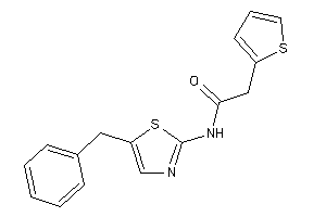 N-(5-benzylthiazol-2-yl)-2-(2-thienyl)acetamide