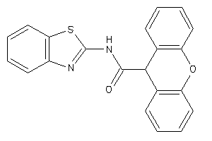 Image of N-(1,3-benzothiazol-2-yl)-9H-xanthene-9-carboxamide