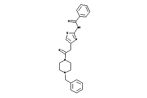 N-[4-[2-(4-benzylpiperazino)-2-keto-ethyl]thiazol-2-yl]benzamide