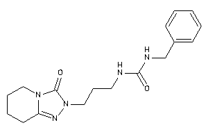 1-benzyl-3-[3-(3-keto-5,6,7,8-tetrahydro-[1,2,4]triazolo[4,3-a]pyridin-2-yl)propyl]urea