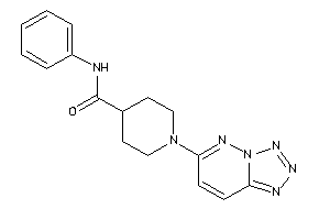 N-phenyl-1-(tetrazolo[5,1-f]pyridazin-6-yl)isonipecotamide