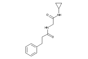 Image of N-[2-(cyclopropylamino)-2-keto-ethyl]-3-phenyl-propionamide