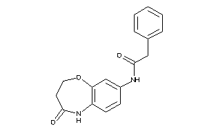 N-(4-keto-3,5-dihydro-2H-1,5-benzoxazepin-8-yl)-2-phenyl-acetamide