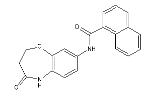 Image of N-(4-keto-3,5-dihydro-2H-1,5-benzoxazepin-8-yl)-1-naphthamide