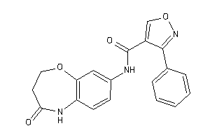Image of N-(4-keto-3,5-dihydro-2H-1,5-benzoxazepin-8-yl)-3-phenyl-isoxazole-4-carboxamide