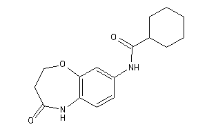 N-(4-keto-3,5-dihydro-2H-1,5-benzoxazepin-8-yl)cyclohexanecarboxamide