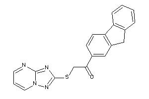 Image of 1-(9H-fluoren-2-yl)-2-([1,2,4]triazolo[1,5-a]pyrimidin-2-ylthio)ethanone