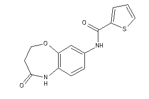 Image of N-(4-keto-3,5-dihydro-2H-1,5-benzoxazepin-8-yl)thiophene-2-carboxamide
