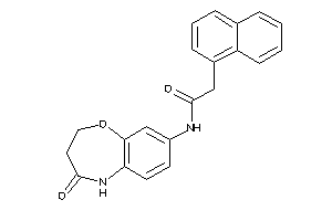 Image of N-(4-keto-3,5-dihydro-2H-1,5-benzoxazepin-8-yl)-2-(1-naphthyl)acetamide