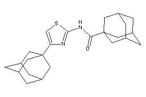 N-[4-(1-adamantyl)thiazol-2-yl]adamantane-1-carboxamide