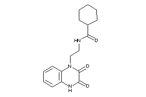 Image of N-[2-(2,3-diketo-4H-quinoxalin-1-yl)ethyl]cyclohexanecarboxamide