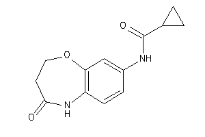 Image of N-(4-keto-3,5-dihydro-2H-1,5-benzoxazepin-8-yl)cyclopropanecarboxamide