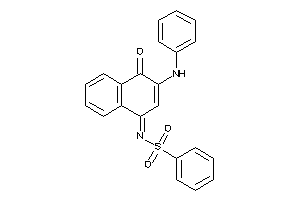 N-(3-anilino-4-keto-1-naphthylidene)benzenesulfonamide