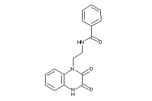 N-[2-(2,3-diketo-4H-quinoxalin-1-yl)ethyl]benzamide