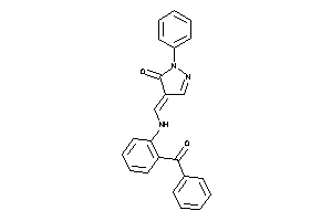 4-[(2-benzoylanilino)methylene]-2-phenyl-2-pyrazolin-3-one
