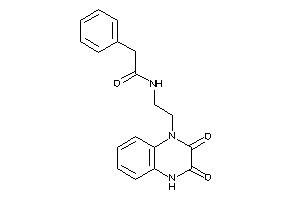 Image of N-[2-(2,3-diketo-4H-quinoxalin-1-yl)ethyl]-2-phenyl-acetamide