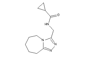 N-(6,7,8,9-tetrahydro-5H-[1,2,4]triazolo[4,3-a]azepin-3-ylmethyl)cyclopropanecarboxamide