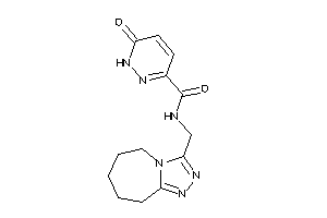 Image of 6-keto-N-(6,7,8,9-tetrahydro-5H-[1,2,4]triazolo[4,3-a]azepin-3-ylmethyl)-1H-pyridazine-3-carboxamide