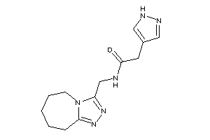 2-(1H-pyrazol-4-yl)-N-(6,7,8,9-tetrahydro-5H-[1,2,4]triazolo[4,3-a]azepin-3-ylmethyl)acetamide
