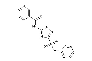 Image of N-(3-benzylsulfonyl-1,2,4-thiadiazol-5-yl)nicotinamide
