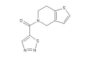 6,7-dihydro-4H-thieno[3,2-c]pyridin-5-yl(thiadiazol-5-yl)methanone