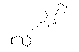 1-[3-(benzimidazol-1-yl)propyl]-4-(2-thienyl)tetrazol-5-one