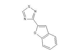 3-(benzofuran-2-yl)-1,2,4-thiadiazole