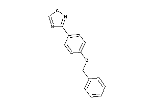 3-(4-benzoxyphenyl)-1,2,4-thiadiazole