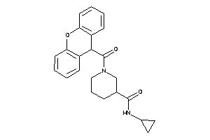 N-cyclopropyl-1-(9H-xanthene-9-carbonyl)nipecotamide