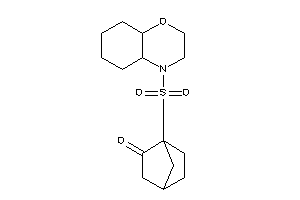 1-(2,3,4a,5,6,7,8,8a-octahydrobenzo[b][1,4]oxazin-4-ylsulfonylmethyl)norbornan-2-one