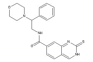 Image of N-(2-morpholino-2-phenyl-ethyl)-2-thioxo-3H-quinazoline-7-carboxamide