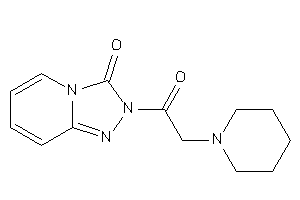 Image of 2-(2-piperidinoacetyl)-[1,2,4]triazolo[4,3-a]pyridin-3-one