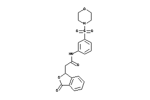 Image of N-(3-morpholinosulfonylphenyl)-2-phthalidyl-acetamide