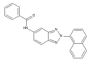 N-[2-(1-naphthyl)benzotriazol-5-yl]benzamide
