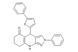 2-phenyl-4-(5-phenyl-2-furyl)-6,7,8,9-tetrahydro-4H-pyrazolo[3,4-b]quinolin-5-one