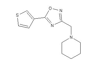 Image of 3-(piperidinomethyl)-5-(3-thienyl)-1,2,4-oxadiazole