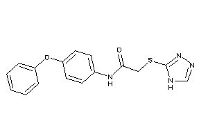 Image of N-(4-phenoxyphenyl)-2-(4H-1,2,4-triazol-3-ylthio)acetamide