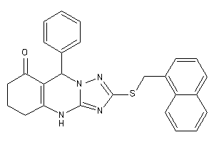 2-(1-naphthylmethylthio)-9-phenyl-5,6,7,9-tetrahydro-4H-[1,2,4]triazolo[5,1-b]quinazolin-8-one