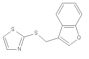 2-(benzofuran-3-ylmethylthio)thiazole